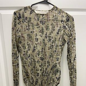 Palm angels army bodysuit